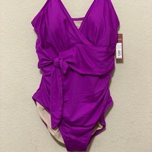 NWT Bright Magenta Swim Suit